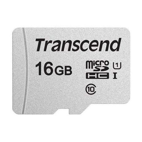 Карта памяти microSDHC UHS-I U3 TRANSCEND 16 ГБ, 95 МБ/с, Class 10, TS16GUSD300S, 1 шт.