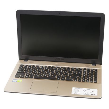 Ноутбук ASUS VivoBook X541UV-GQ984T, 15.6", Intel Core i3 7100U 2.4ГГц, 8Гб, 1000Гб, nVidia GeForce 920MX - 2048 Мб, DVD-RW, Windows 10, 90NB0CG1-M22220, черный