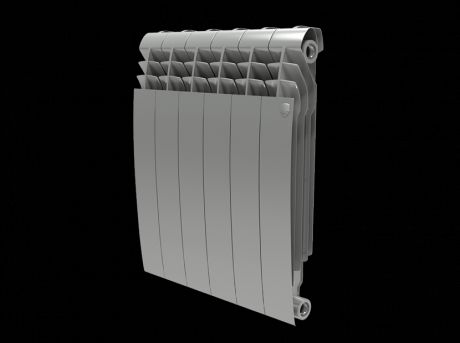 Радиатор биметалл Royal Thermo BiLiner 500 Silver Satin - 10 секц.