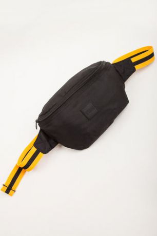 Сумка URBAN CLASSICS Hip Bag Striped Belt (Black/Yellow/Black)