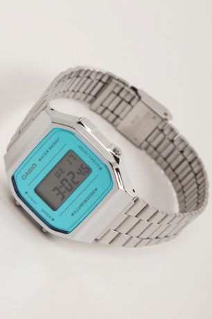 Часы CASIO A-168WEM-2E (Серебряный)