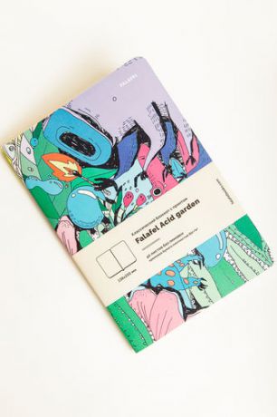 Блокнот FALAFEL BOOKS A5 (Acid Garden, 455365)