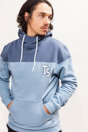 Толстовка TRUESPIN TS Logo Hoodie #2 (Blue Shadow/Bering Sea, 2XL)