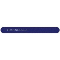 Limoni Color - Пилка для ногтей темно-синяя прямая, 220*220