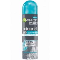 Garnier Men Mineral - Дезодорант-спрей, Эффект чистоты, 150 мл