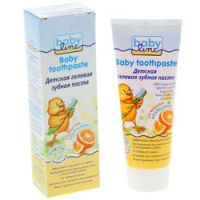 Babyline Baby toothpaste - Зубная паста детская со вкусом апельсина, 75 мл