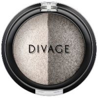 Divage Colour Sphere Eye Shadow - Тени для век запеченные, двухцветные, тон 32, коричневый, 3 гр