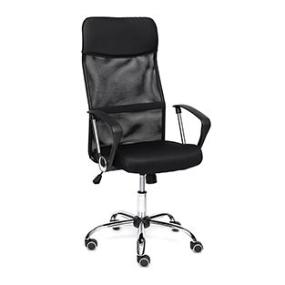Кресло офисное TetChair Practic Доступные цвета обивки: Черная ткань-сетка