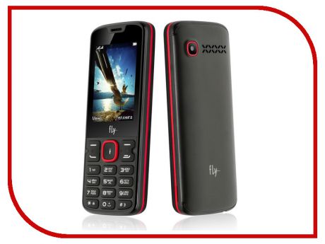 Сотовый телефон Fly FF250 Black-Red