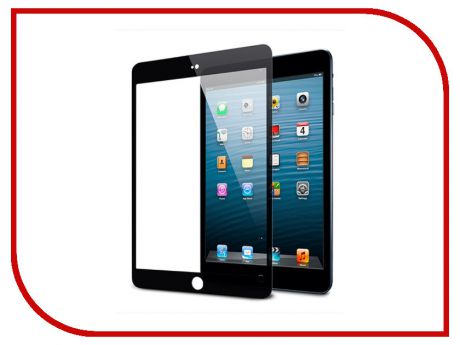 Аксессуар Защитное стекло для Apple iPad Mini 4 Zibelino TG 5D Black ZTG-5D-IPAD-MINI4-BLK