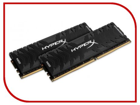 Модуль памяти Kingston HyperX Predator DDR4 DIMM 3600MHz PC4-28800 CL17 - 32Gb KIT (2x16Gb) HX436C17PB3K2/32