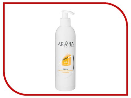 Aravia Professional Гель для обработки кожи перед депиляцией с экстрактами алоэ вера и ромашки 300ml 1021