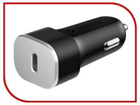 Зарядное устройство Deppa USB Type-C 18W Black DEP-11289