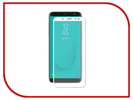 Аксессуар Защитное стекло для Samsung J6 Optmobilion 2.5D White