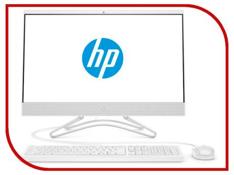 Моноблок HP 22-c0011ur White 4HE40EA (Intel Pentium Silver J5005 1.5 GHz/8192Mb/1Tb/UHD Graphics 605/Wi-Fi/Bluetooth/Cam/21.5/1920x1080/DOS)
