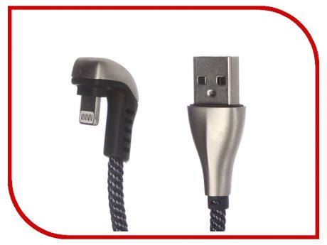 Аксессуар Dorten Angled Series 360 Lighting to USB 1.2m Silver DN312801