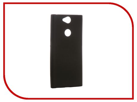 Аксессуар Чехол для Sony Xperia XA2 Plus Brosco Black Matte XA2P-COLOURFUL-BLACK