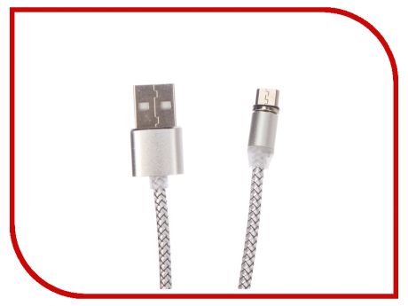Аксессуар Zibelino USB - Type-C / Lightning / MicroUSB 1m ZDCM-3IN1-GREY