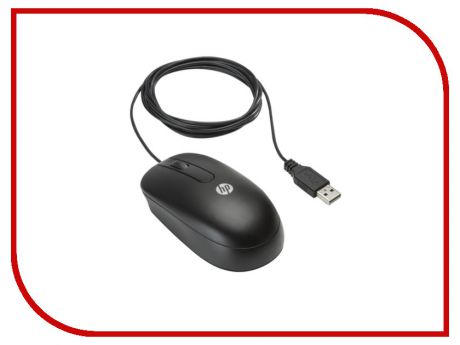 Мышь HP Optical Scroll Mouse Black QY777AA