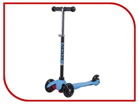 Самокат Novatrack Disco-Kids Black-Blue 120H.DISCOKIDS.BBL9