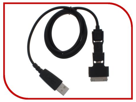 Аксессуар Greenconnect Apple Premium USB 2.0 AМ - Micro B - Mini-USB Black GC-U3IN101-0.9m