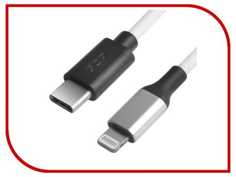 Аксессуар Greenconnect Кабель USB 2.0 - Lightning 8pin 0.5m для iPhone 5/6/7/8/X Silver-Black GCR-50880