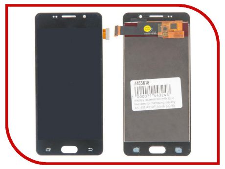 Дисплей RocknParts для Samsung Galaxy A5 SM-A510F 2016 Black 455618