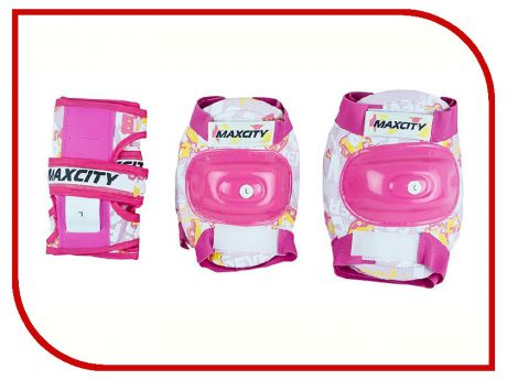Комплект защиты Maxcity Teddy L Pink