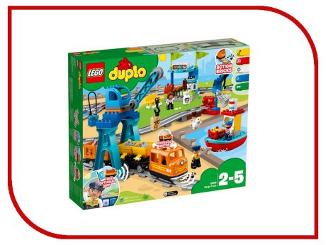 Конструктор Lego Duplo Грузовой Поезд 10875