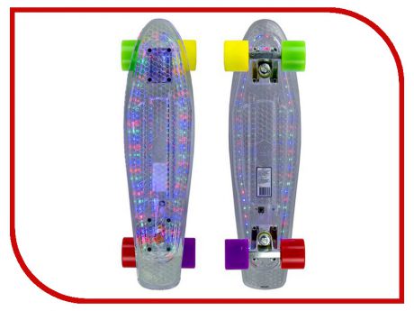 Скейт Maxcity MC Plastic Board LED Small