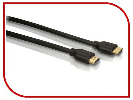 Аксессуар Philips HDMI-HDMI 1.8m SWV5401H/10 Black