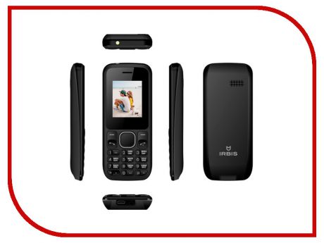 Сотовый телефон Irbis SF02 Black