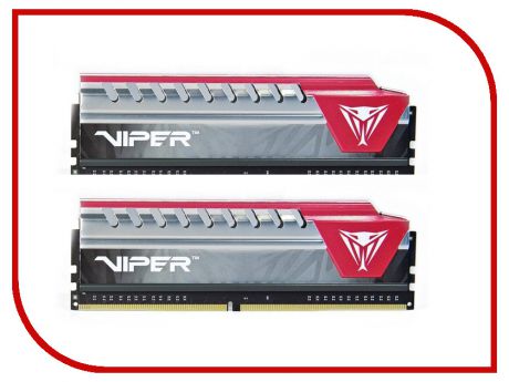 Модуль памяти Patriot Memory Viper Elite DDR4 DIMM 2800MHz PC4-22400 CL16 - 32Gb KIT (2x16Gb) PVE432G280C6KRD