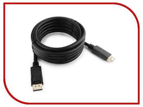 Аксессуар Gembird Cablexpert DisplayPort 20M/20M 3m Black CC-DP-10