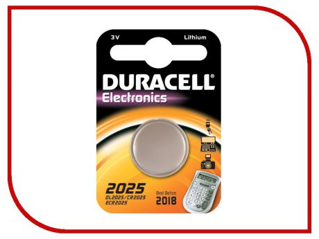 Батарейка DL2025 / CR2025 - Duracell DL2025 BL1 (1 штука)
