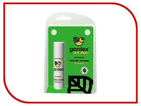 Средство защиты от комаров Gardex Family Бальзам 7ml