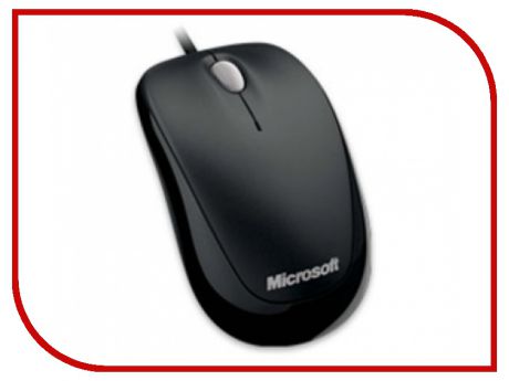 Мышь Microsoft Compact Optical Mouse 500 Black 4HH-00002 USB