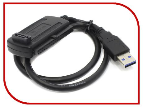 Кабель-переходник VCOM USB 3.0 - SATA/IDE CU814