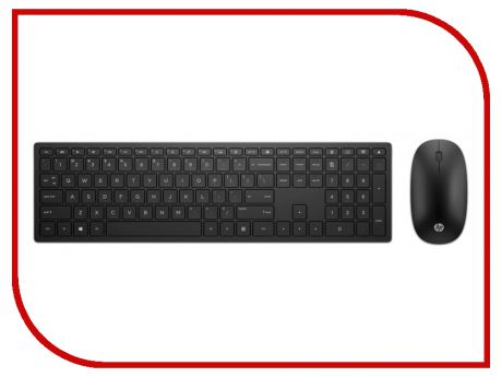 Набор HP 4CE99AA Wireless Keyboard and Mouse 800 Black USB