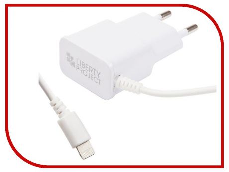 Зарядное устройство Liberty Project 1А Apple 8 pin White 0L-00030221