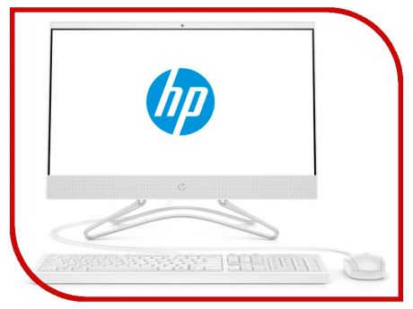Моноблок HP 22-c0097ur White 5MH27EA (Intel Celeron J4005 2.0 GHz/4096Mb/500Gb/UHD Graphics 600/Wi-Fi/Bluetooth/Cam/21.5/1920x1080/Windows 10)