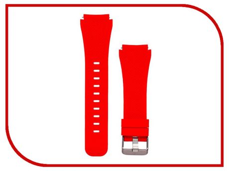 Аксессуар Ремешок для Samsung Gear S3 Frontier/Gear S3 Classic/Galaxy Watch 46mm Activ Silicone Red 93089