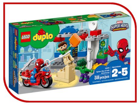 Конструктор Lego Duplo Приключения Халка и Человека-паука 10876
