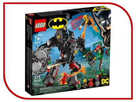 Конструктор Lego DC Super Heroes Бэтмен против Ядовитого Плюща 375 дет. 76117