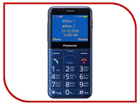 Сотовый телефон Panasonic KX-TU150RU Blue