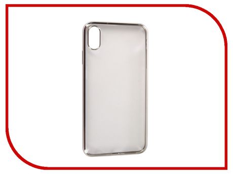 Аксессуар Чехол для APPLE iPhone XS Max Neypo Aura Silicone Silver Metallic NSTA5146
