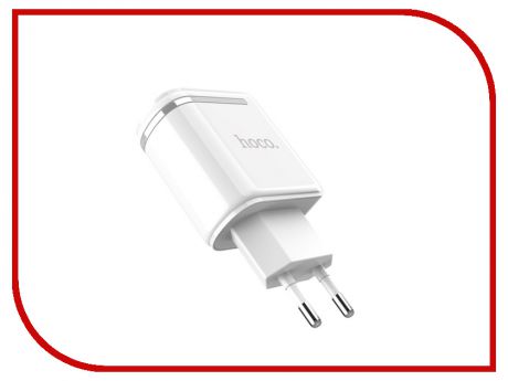 Зарядное устройство HOCO C39A Enchanting 2xUSB 2.4A White