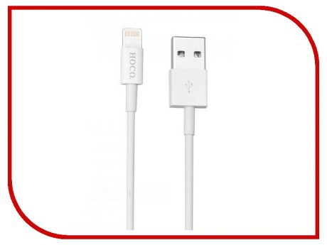 Аксессуар HOCO UPL02i USB - Lightning White