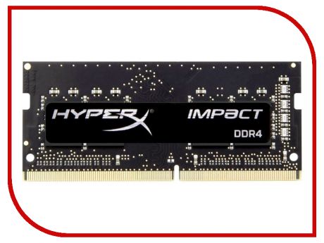 Модуль памяти Kingston HyperX Impact DDR4 SODIMM 3200MHz PC4-25600 CL20 - 8Gb HX432S20IB2/8