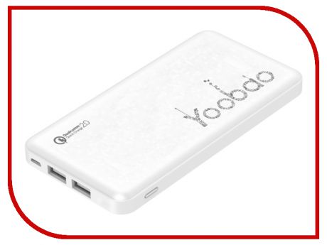 Аккумулятор Yoobao Power Bank PL12QC 12000mAh White